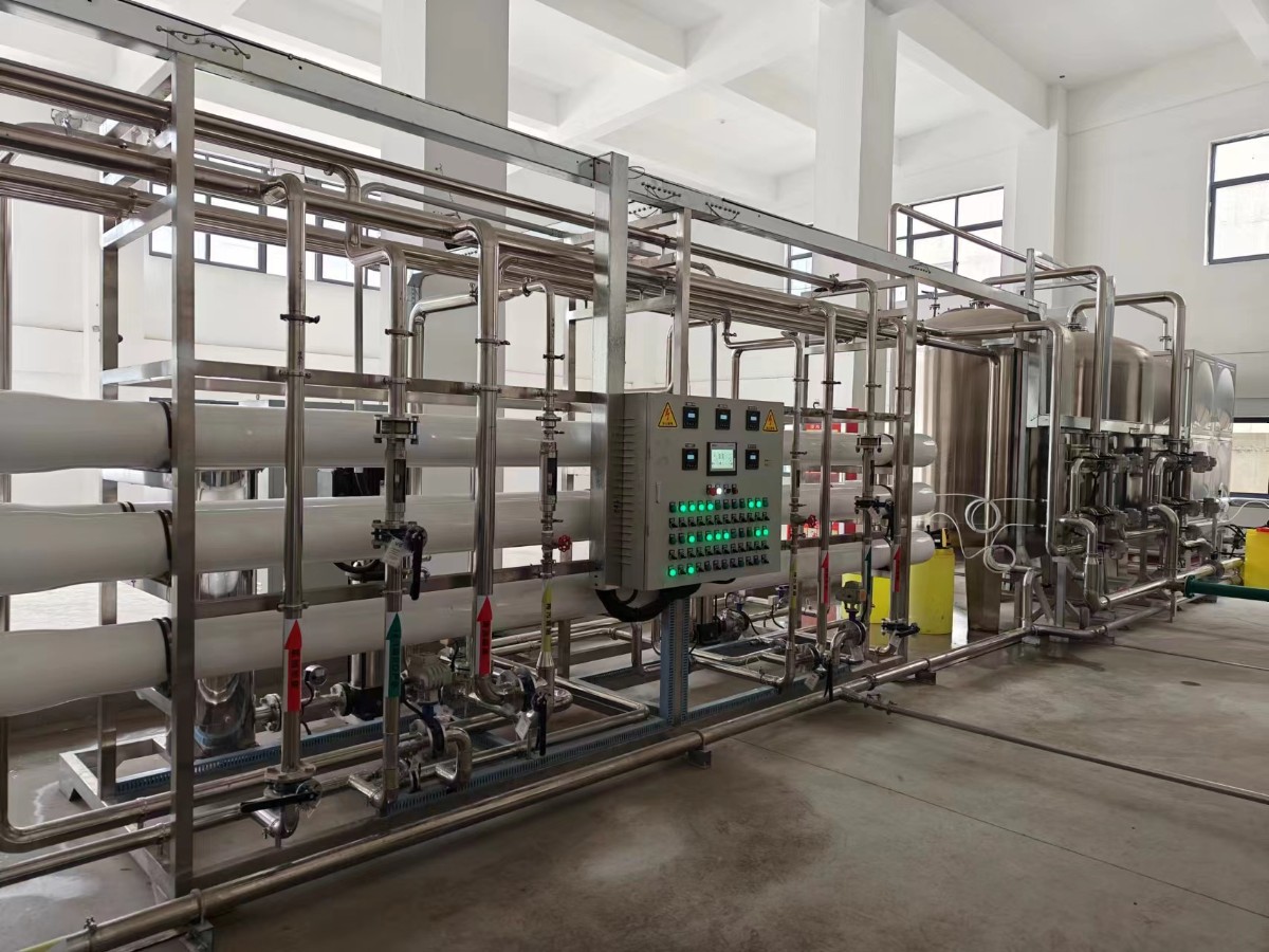 【瀚高（gāo）中（zhōng）聯】RO反滲透設備工藝說明