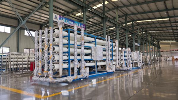 【瀚高（gāo）草莓视频免费观看】湖北荊州2*70T雙級反滲透+EDI設備發（fā）貨